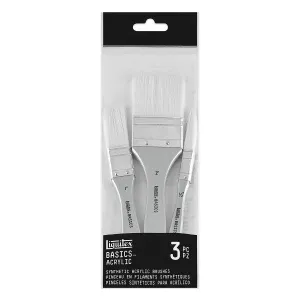 ■ Liquitex Basics Brush Set - 3 Synthetic