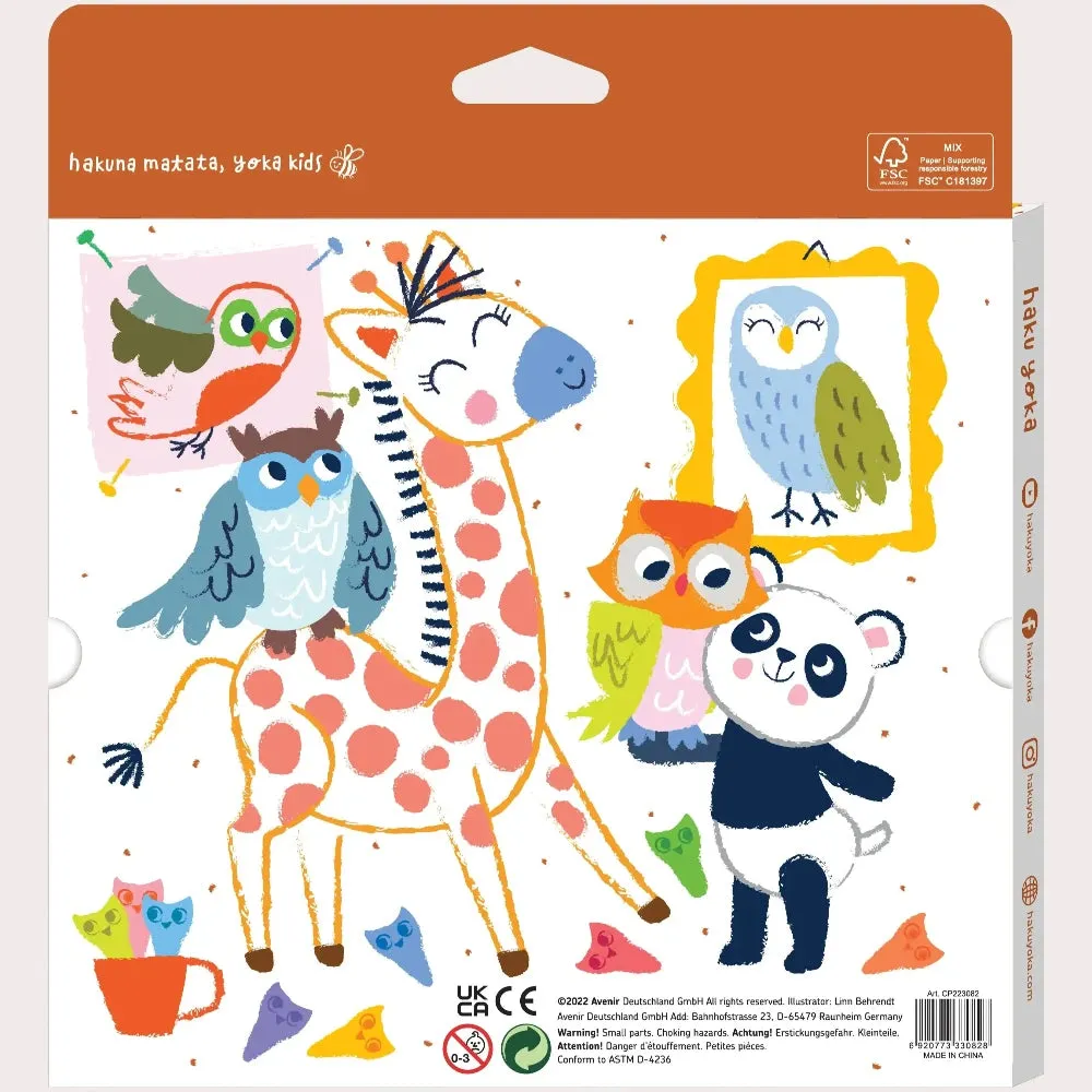 12 OWL CRAYONS