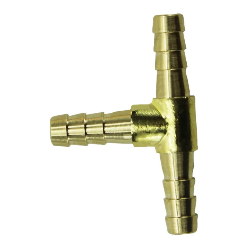 1/4" Hose Barb Tee Brass (sold each)