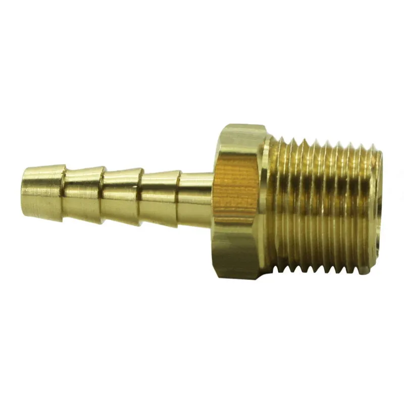 1/4" Hose Barb x 3/8" NPT Brass (sold each)