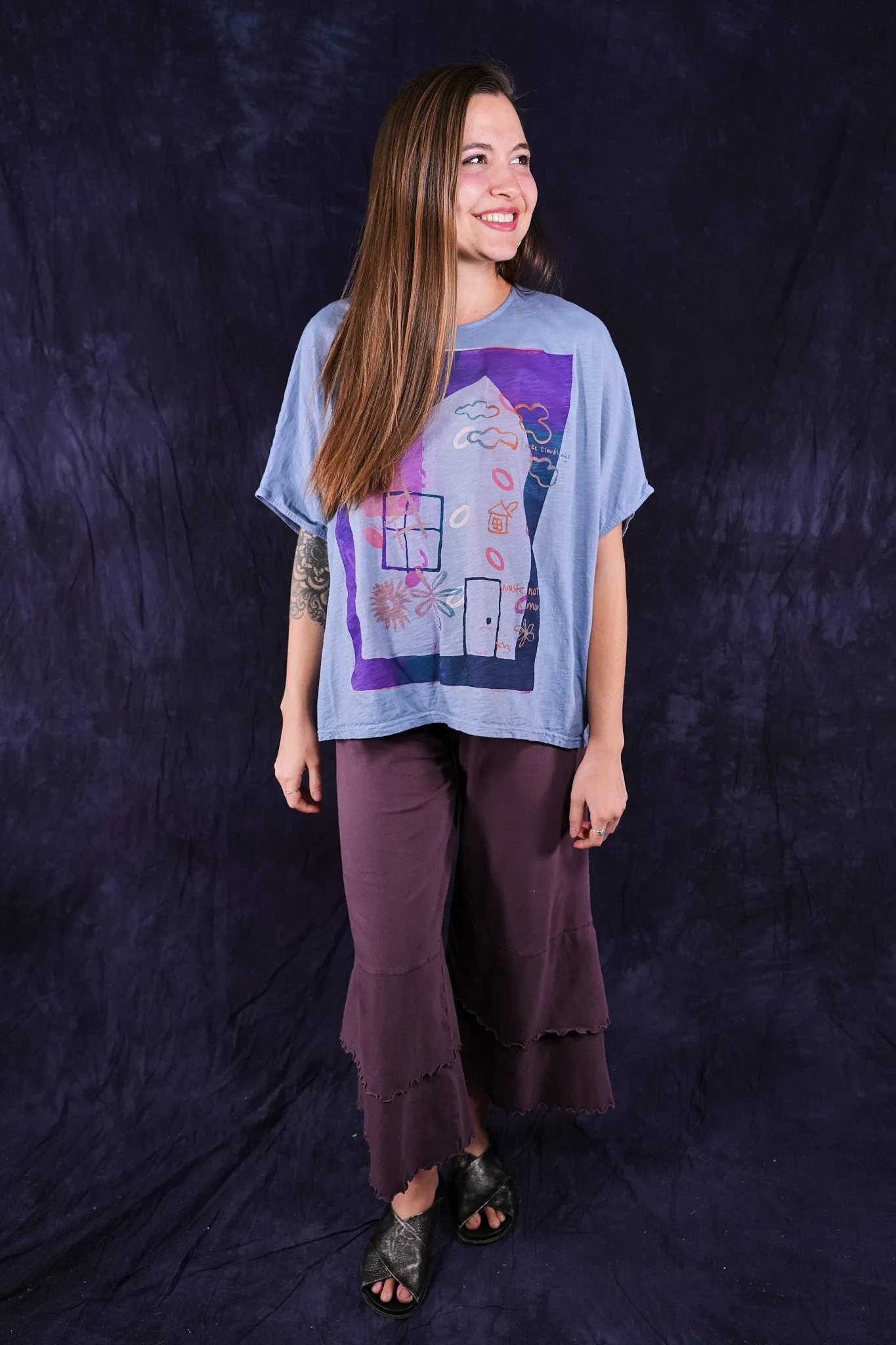 1598-2 Cricket Tee Sky-P