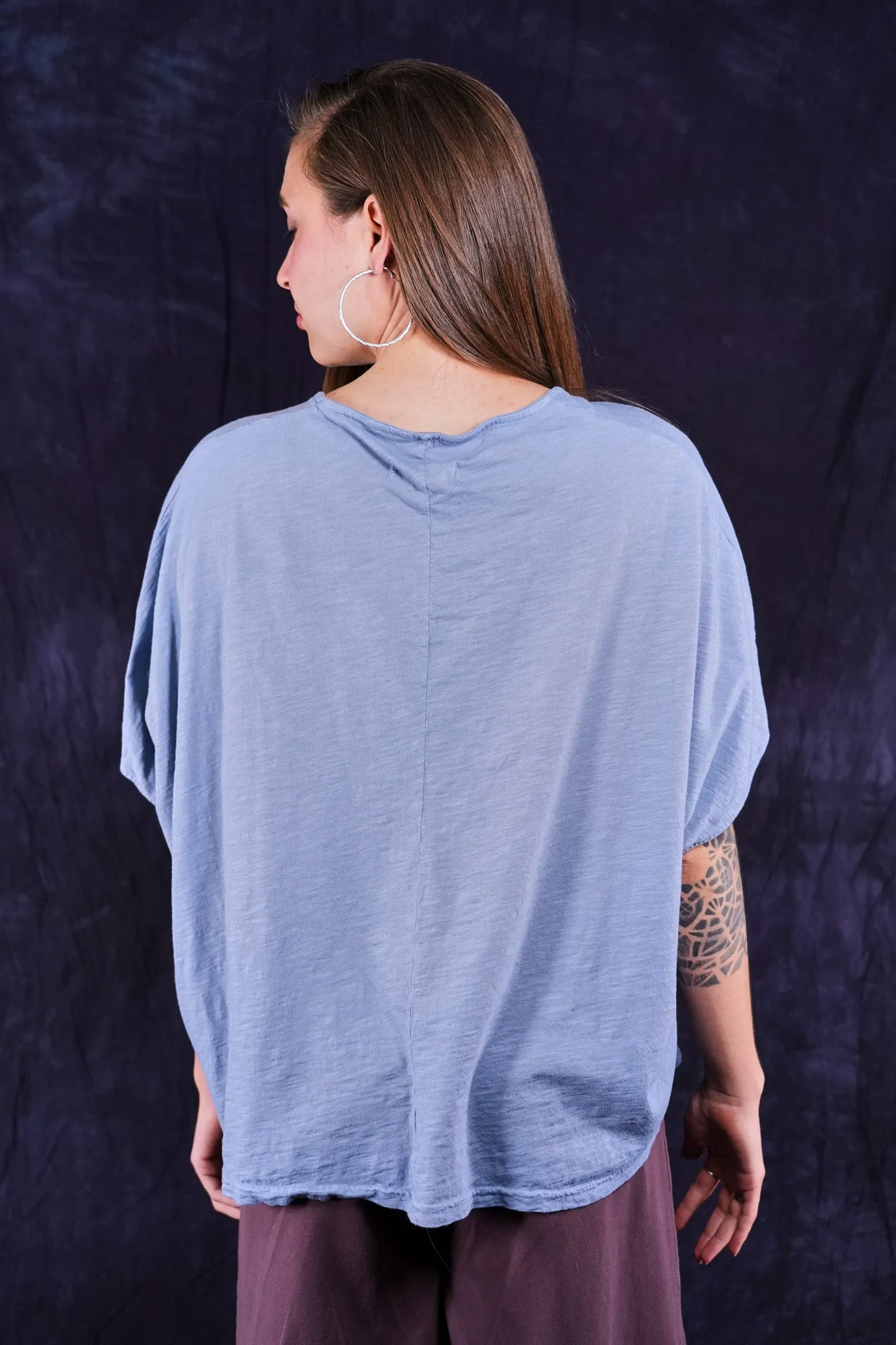 1598-2 Cricket Tee Sky-P