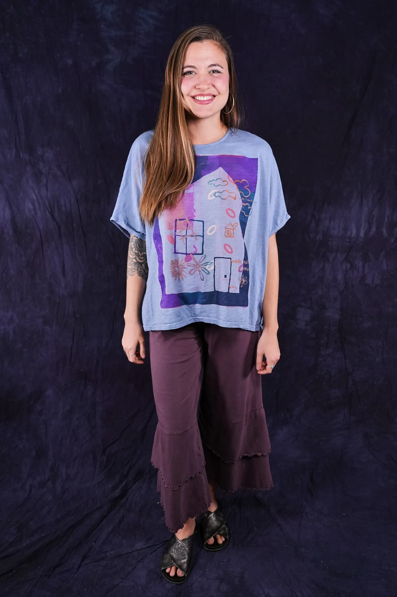 1598-2 Cricket Tee Sky-P