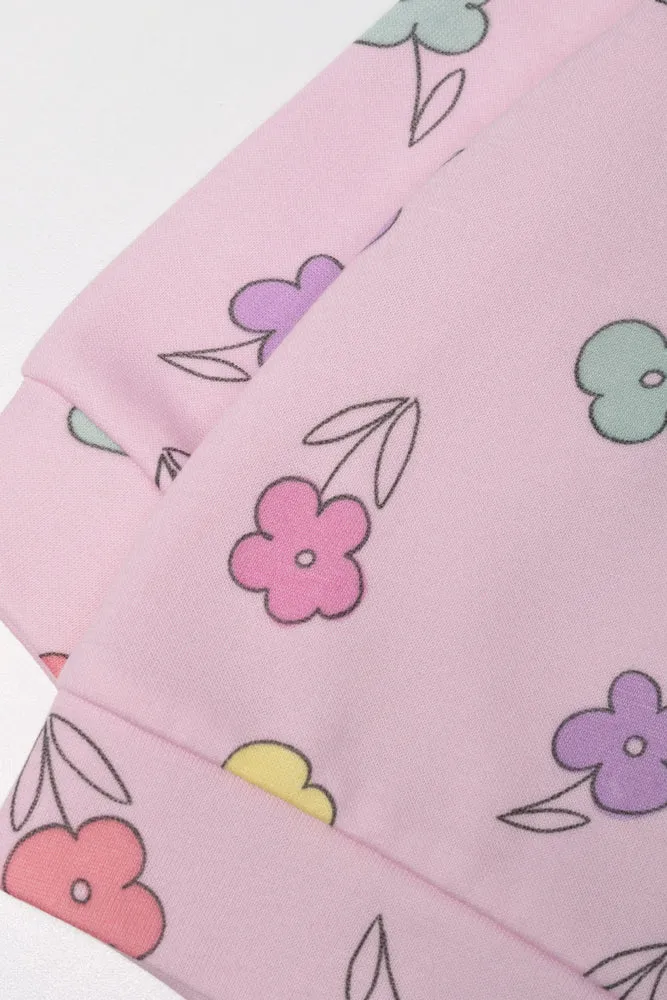 2 Pack Tracktops Pink And Lilac