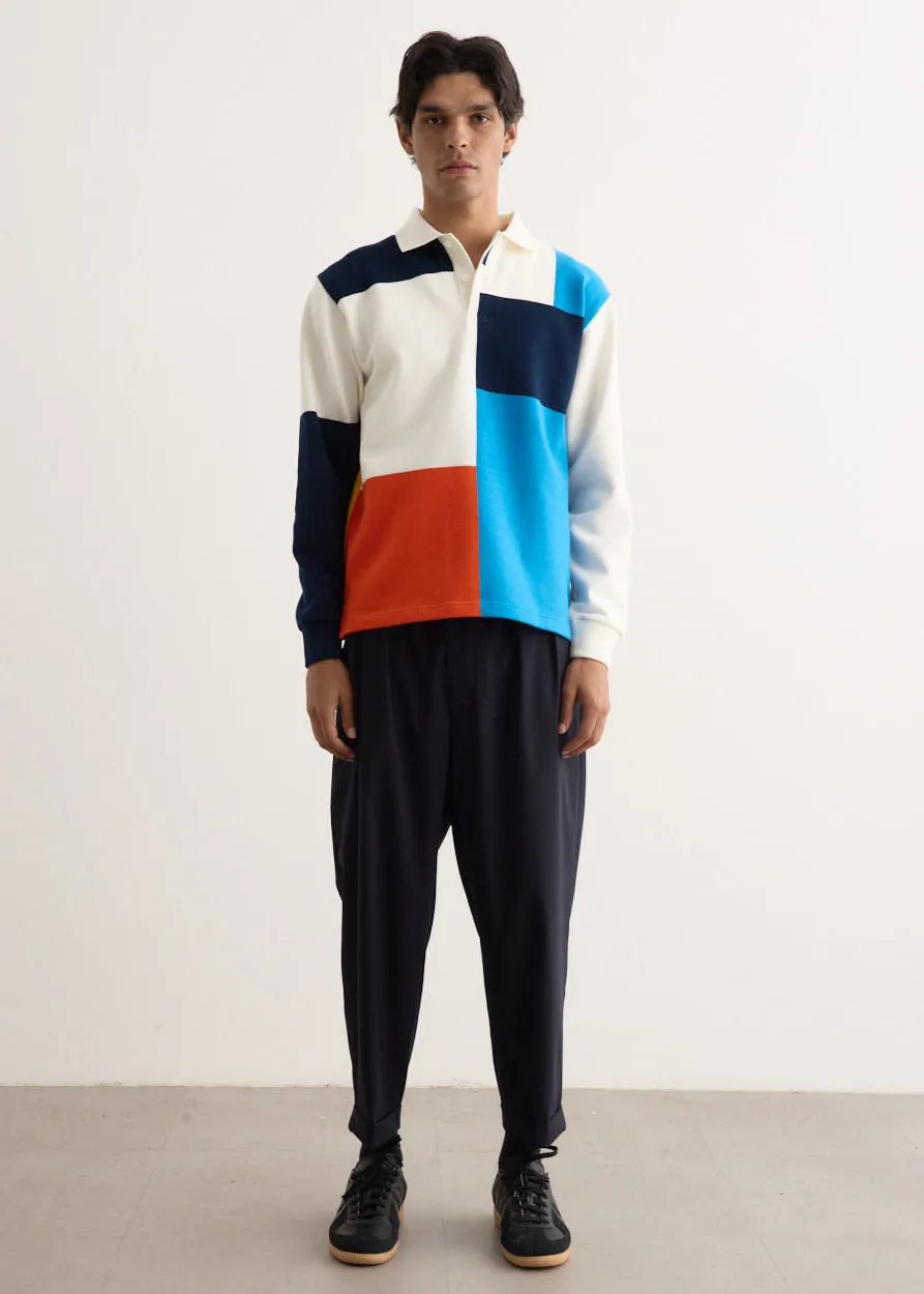 2 Pleats Wool Tropical Pants