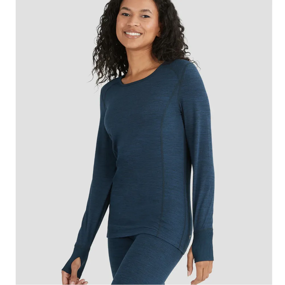 2.0 Women's Cloud Nine Midweight Performance Baselayer Scoop Shirt - W8214