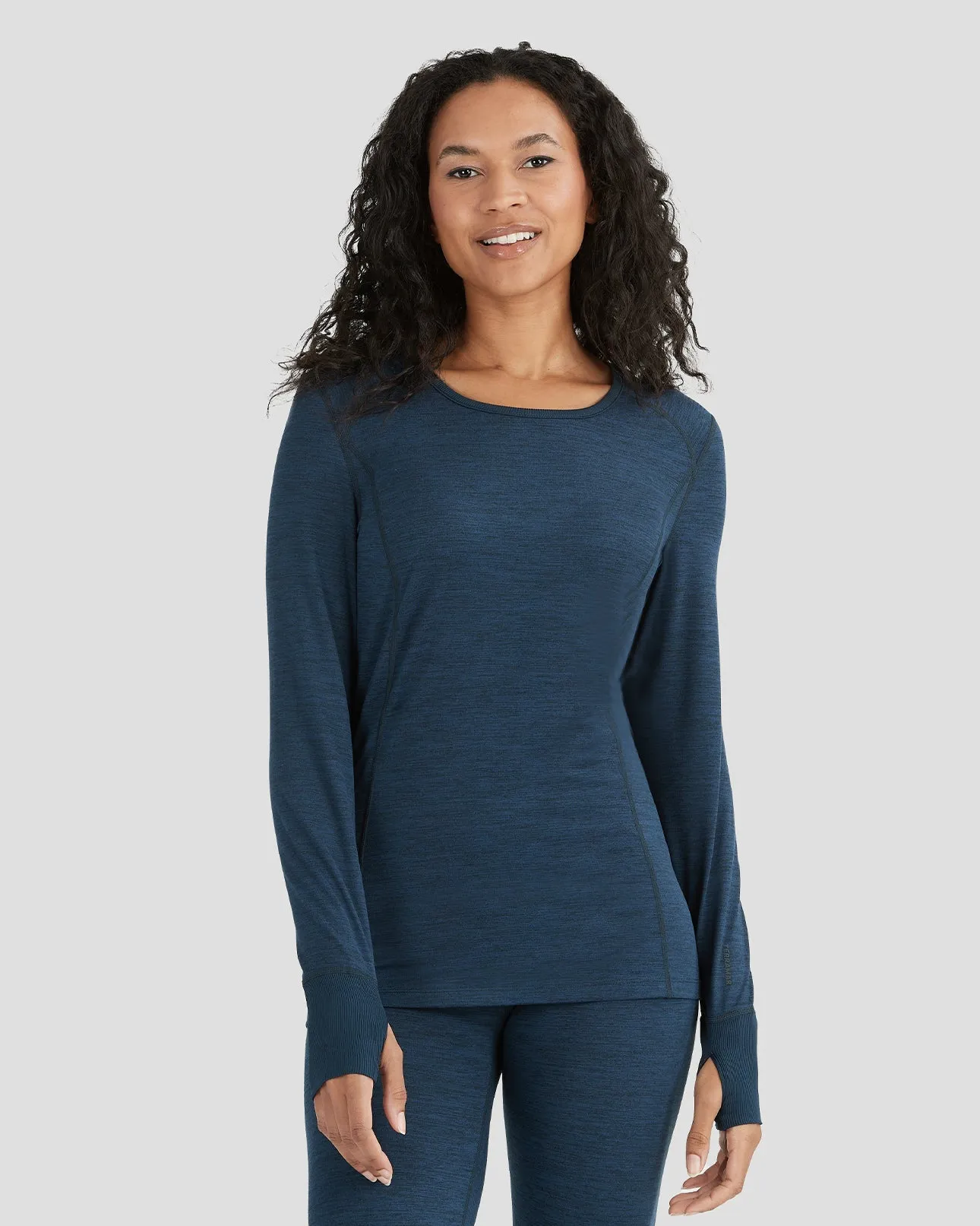 2.0 Women's Cloud Nine Midweight Performance Baselayer Scoop Shirt - W8214