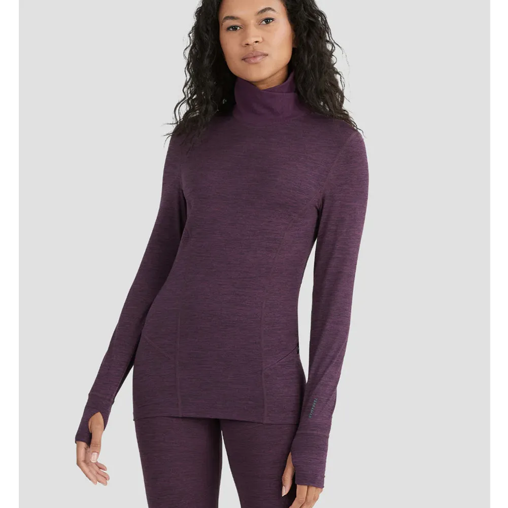 2.0 Women's Cloud Nine Midweight Performance Thermal Turtleneck - W9174