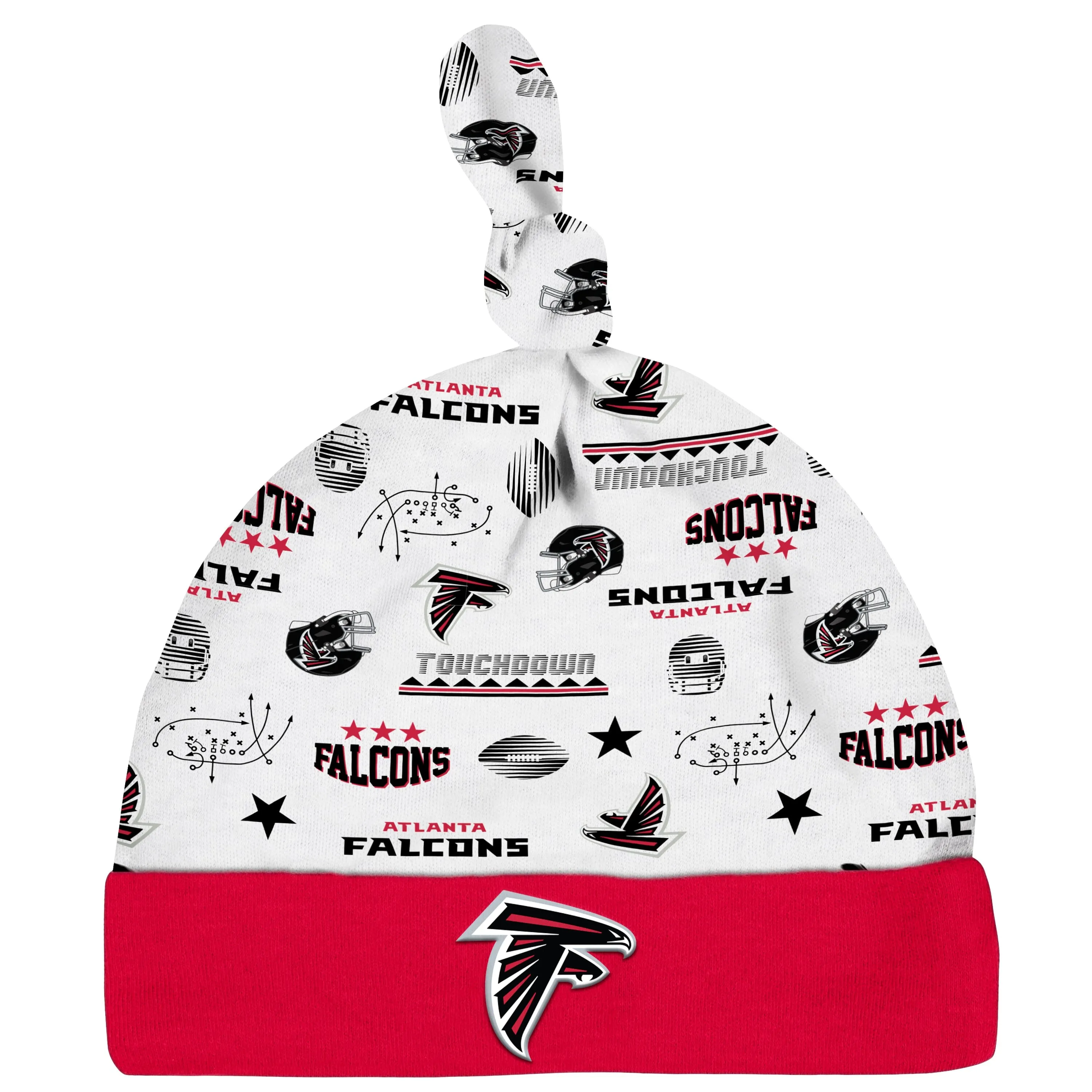 3-Piece Baby Boys Falcons Bodysuit, Sleep 'n Play, & Cap Set