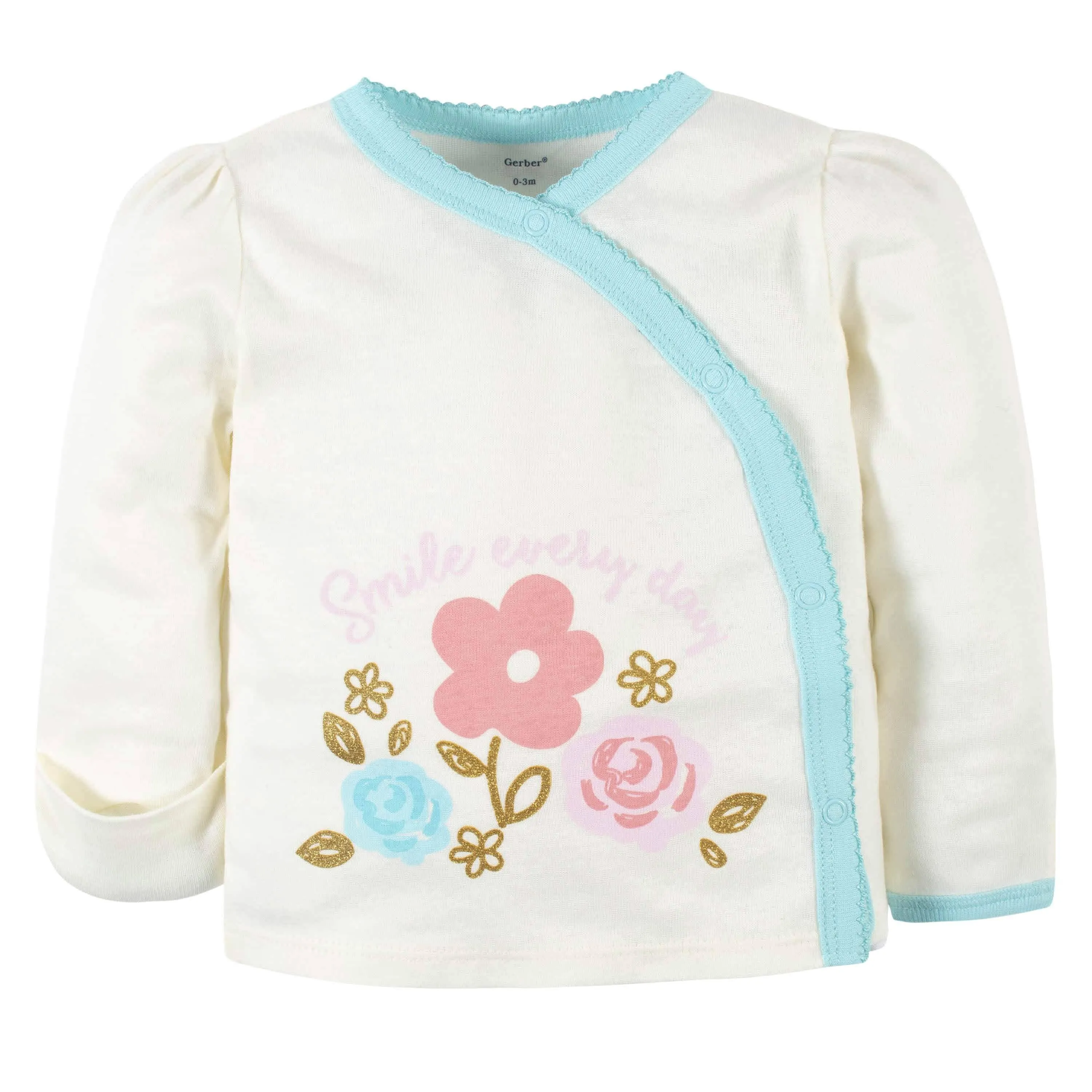 3-Piece Baby Girls Princess Take-Me-Home Set