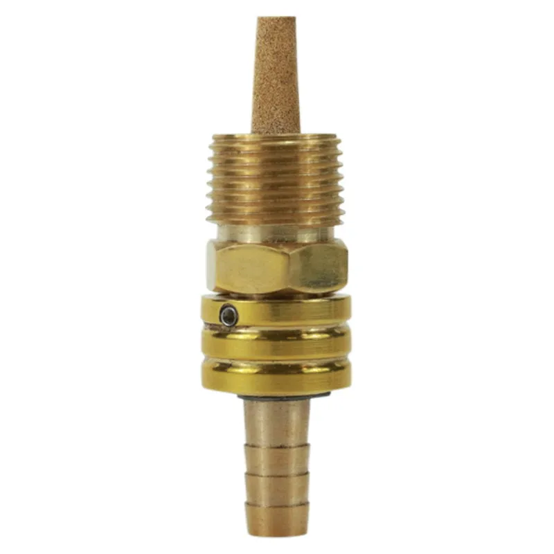 3/8" NPT Male Brass Fuel Petcock by Prism Supply Co