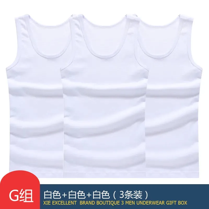 3pcs/lot Cotton Sleeveless Tank Top