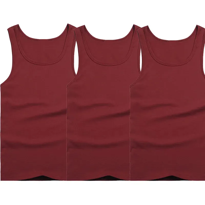 3pcs/lot Cotton Sleeveless Tank Top