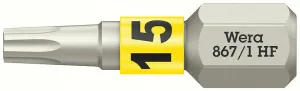 867/1 TORX® HF Bits with holding function, TX 15 x 25 mm