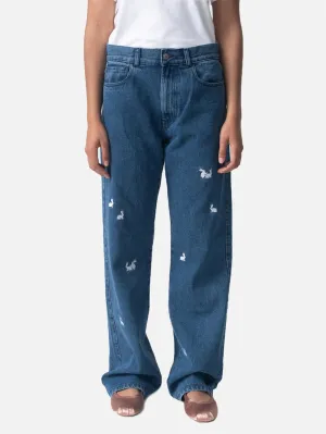 A Millionhare Pants - Washed Blue