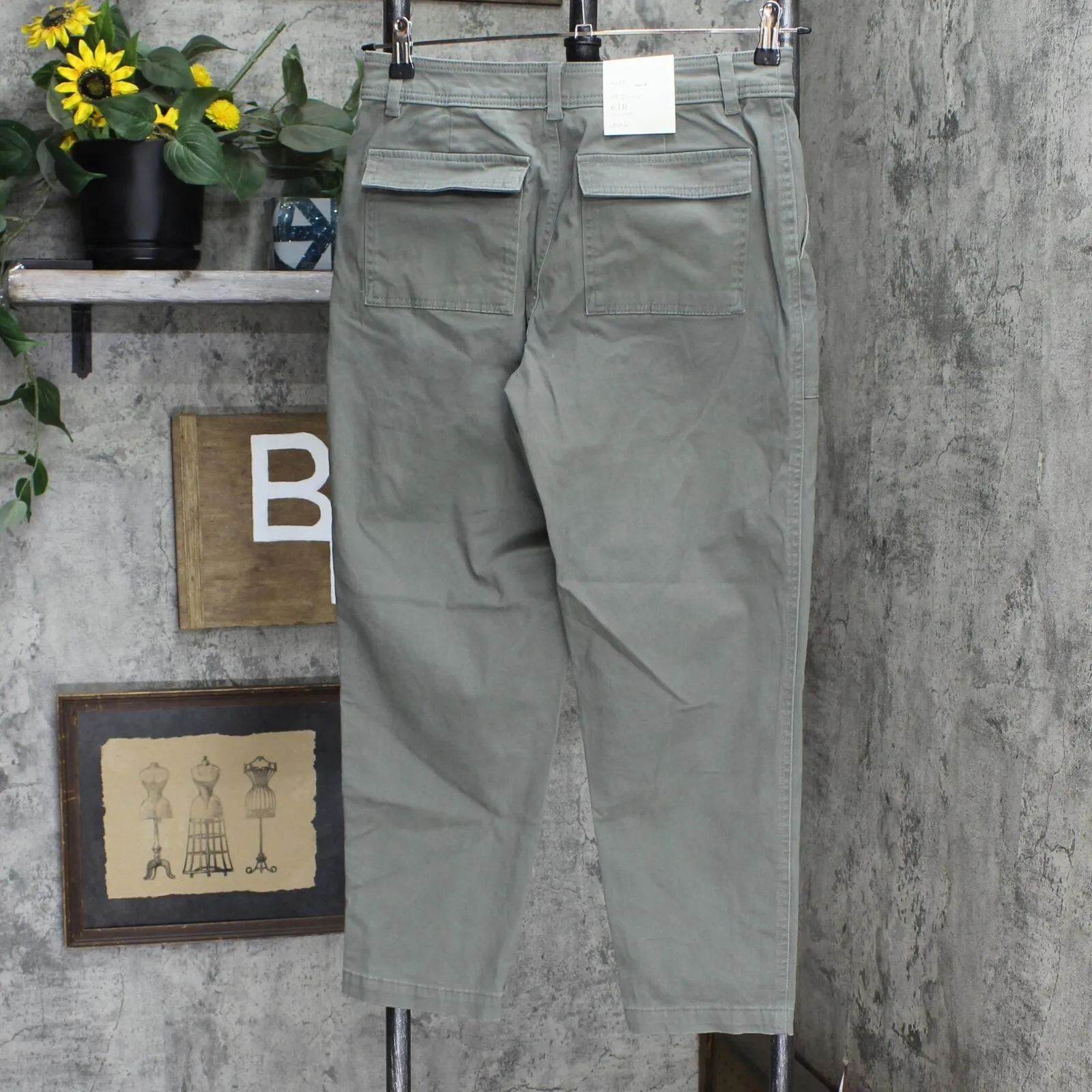 A New Day Women's High-Rise Utility Ankle Pants K2GZ6