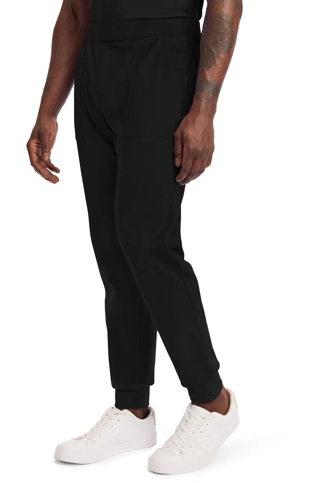 Achieve CK034 Men's 5-Pocket Jogger Pants Black