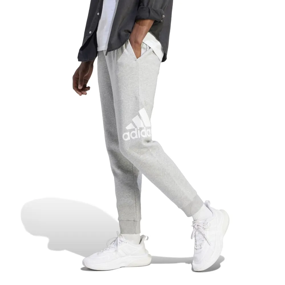 Adidas Mens Big Logo Fleece Tapered Cuff Pants