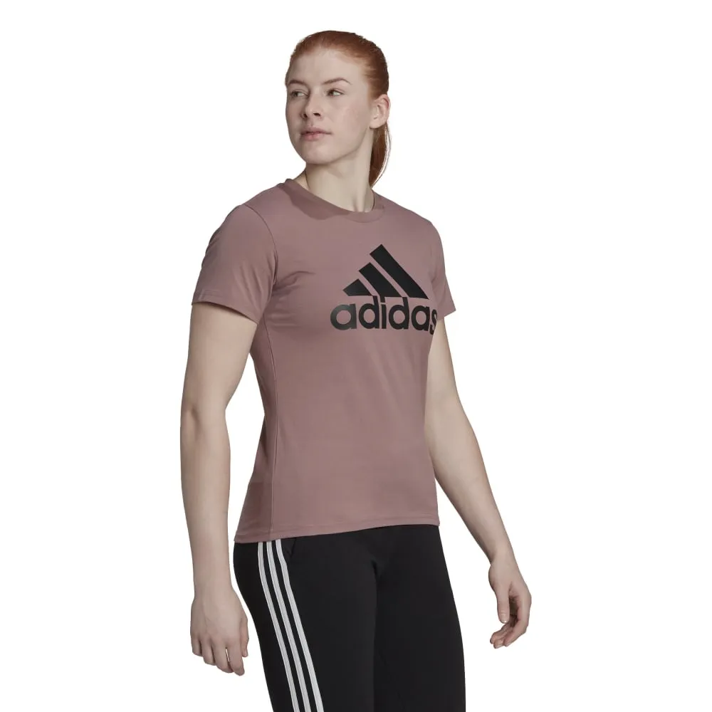 Adidas Womens Loungewear Essentials Logo Tee