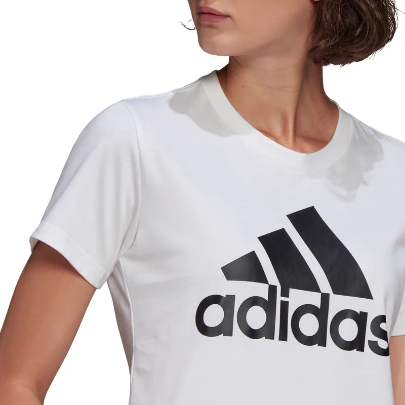 Adidas Womens Loungewear Essentials Logo Tee