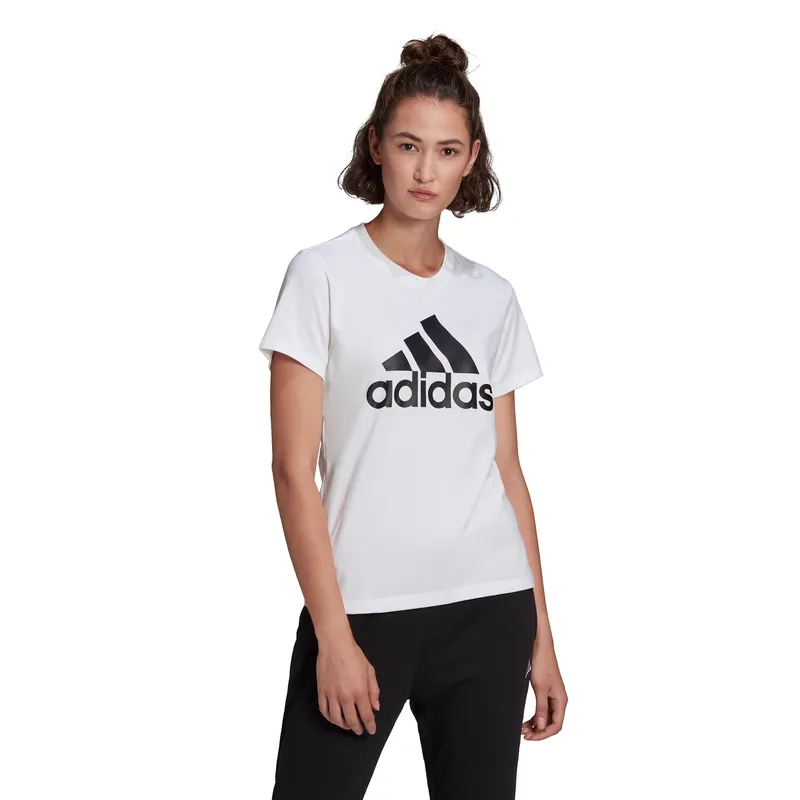 Adidas Womens Loungewear Essentials Logo Tee