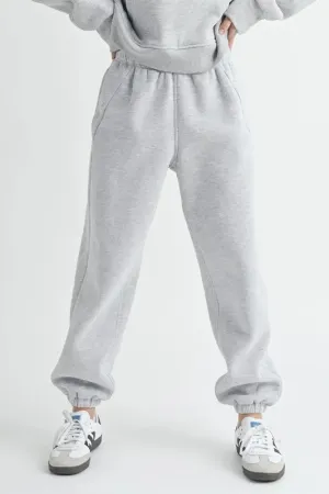 Aemi Co Drawstring Elastic Waist Joggers