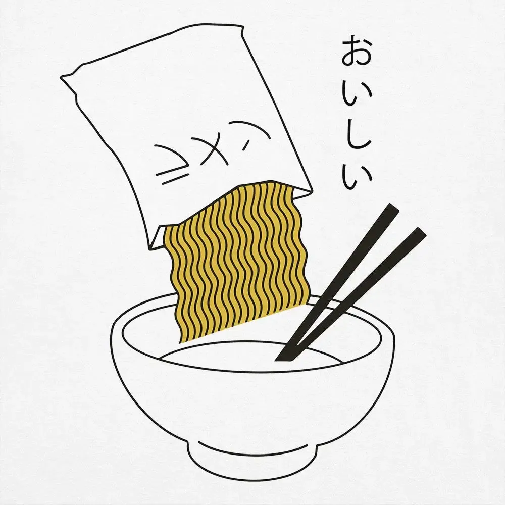 Aesthetic Ramen Noodle T-Shirt