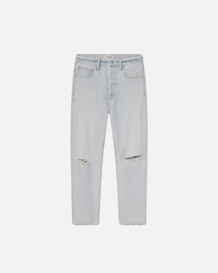 AGOLDE- 90's Crop Mid Rise Straight In Requiem