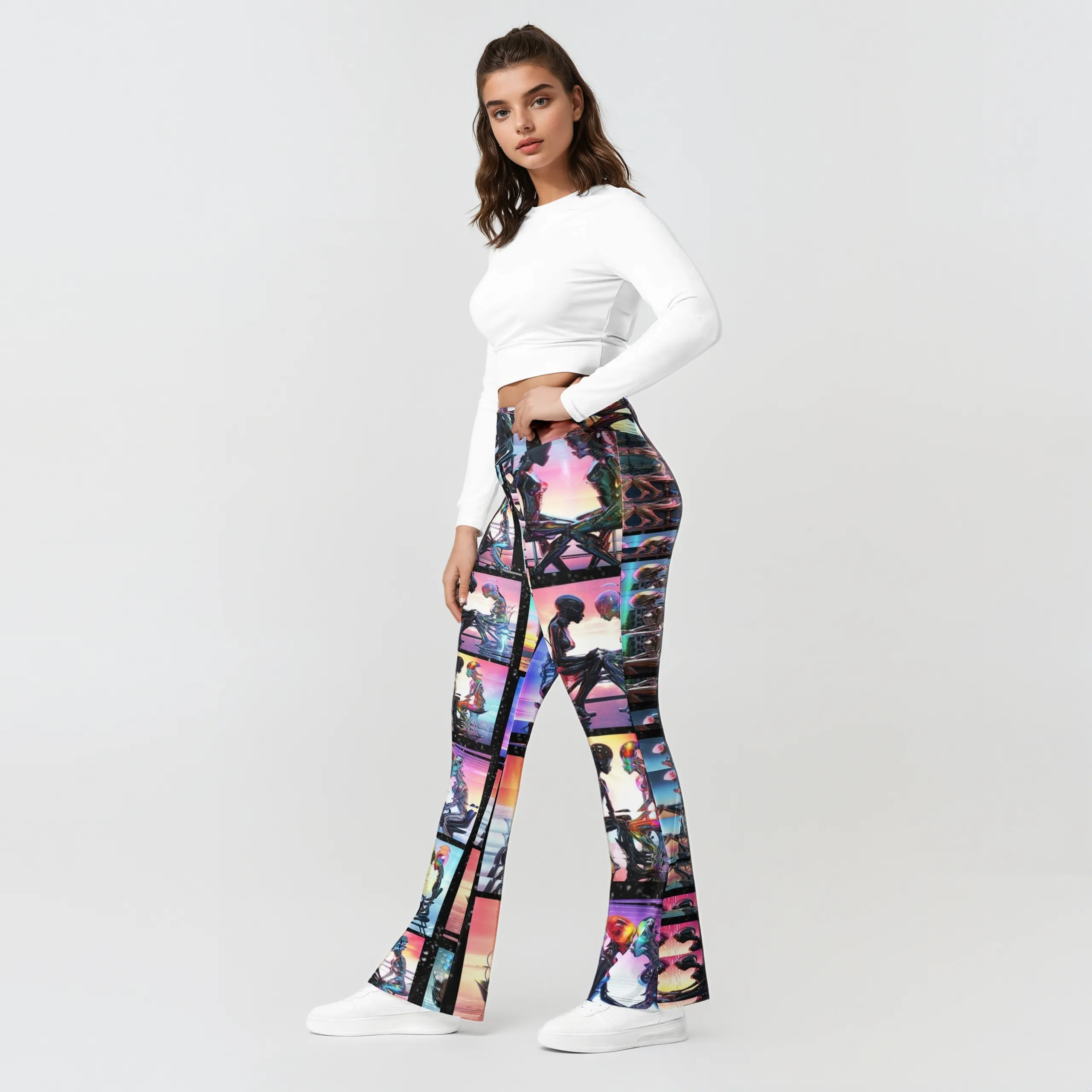 Akashic Records Flare leggings