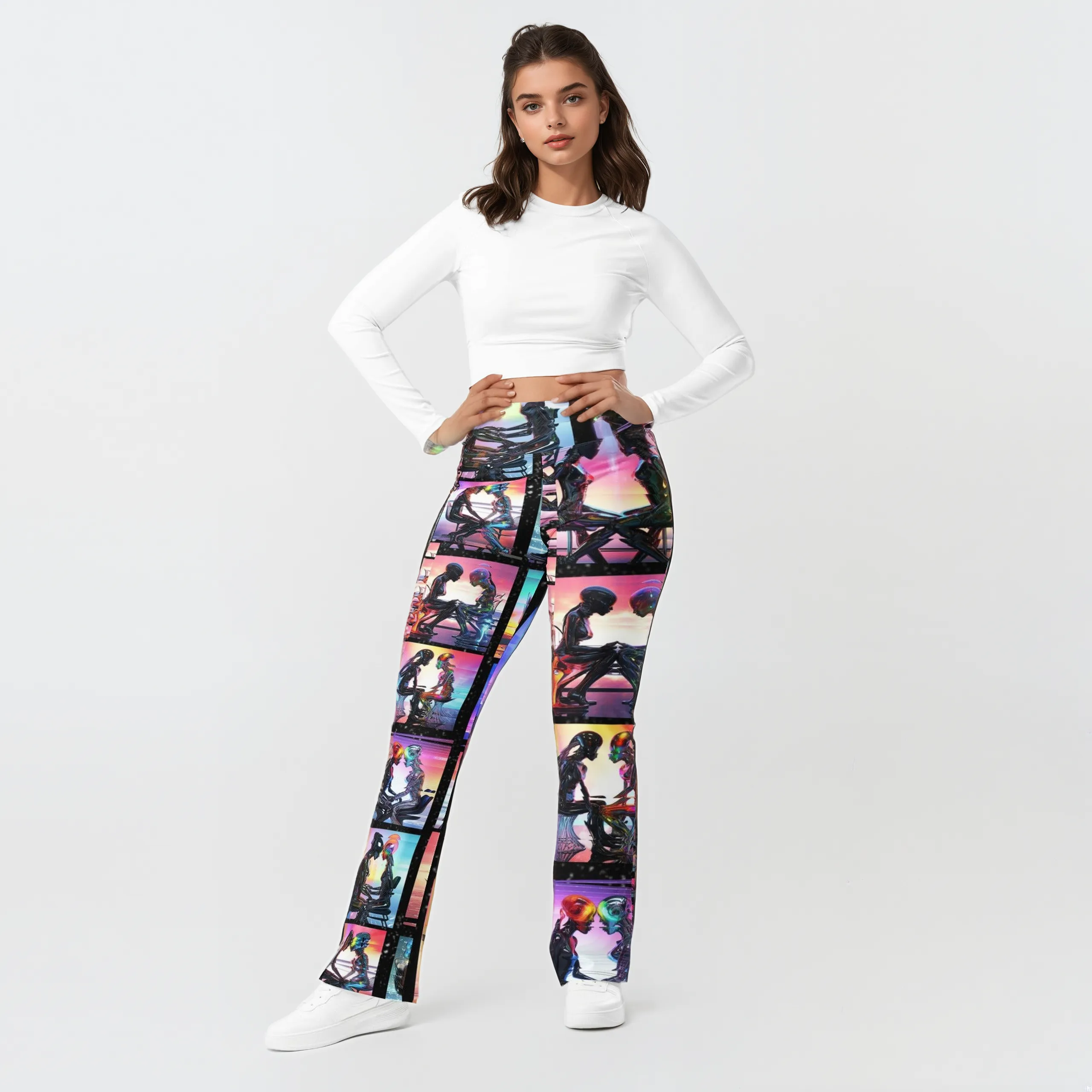 Akashic Records Flare leggings