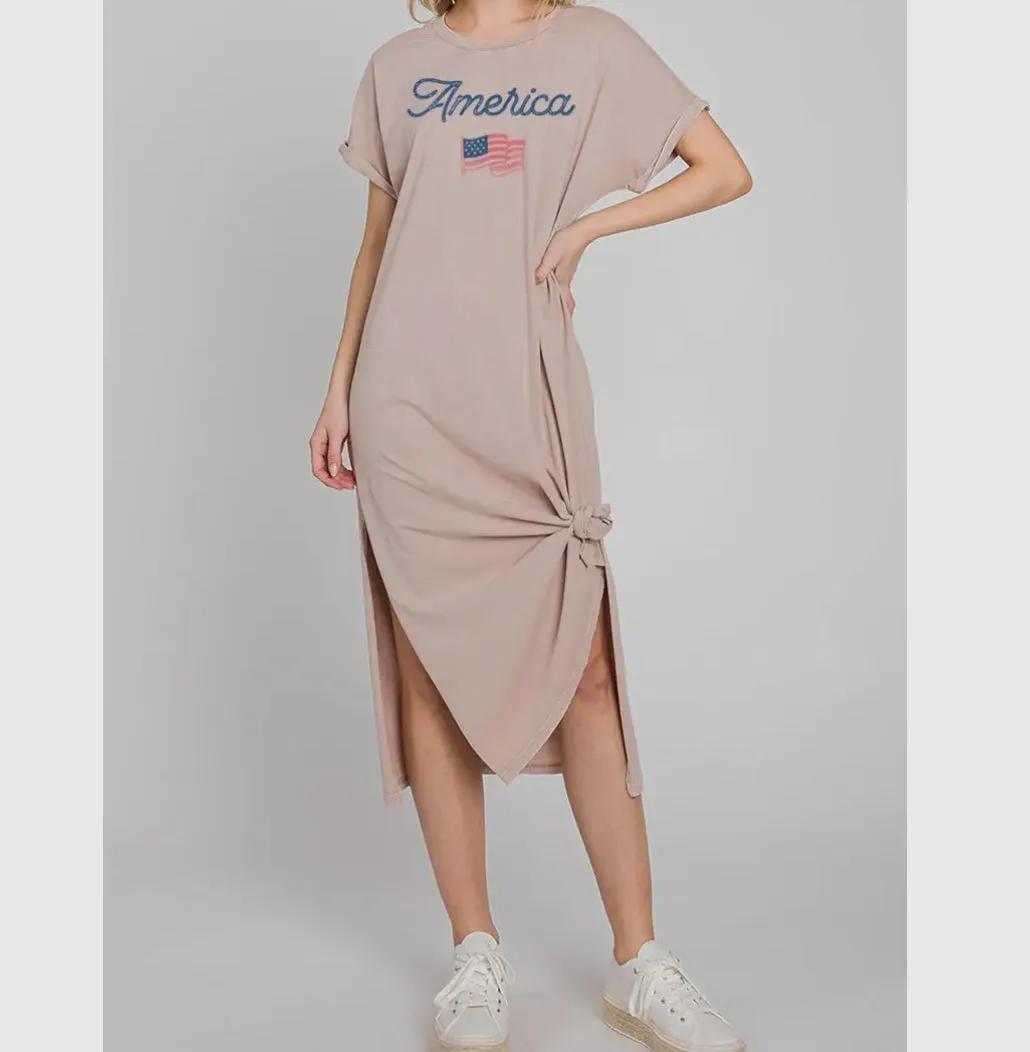 America Tee Dress