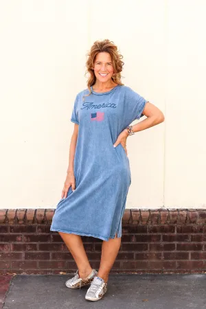 America Tee Dress
