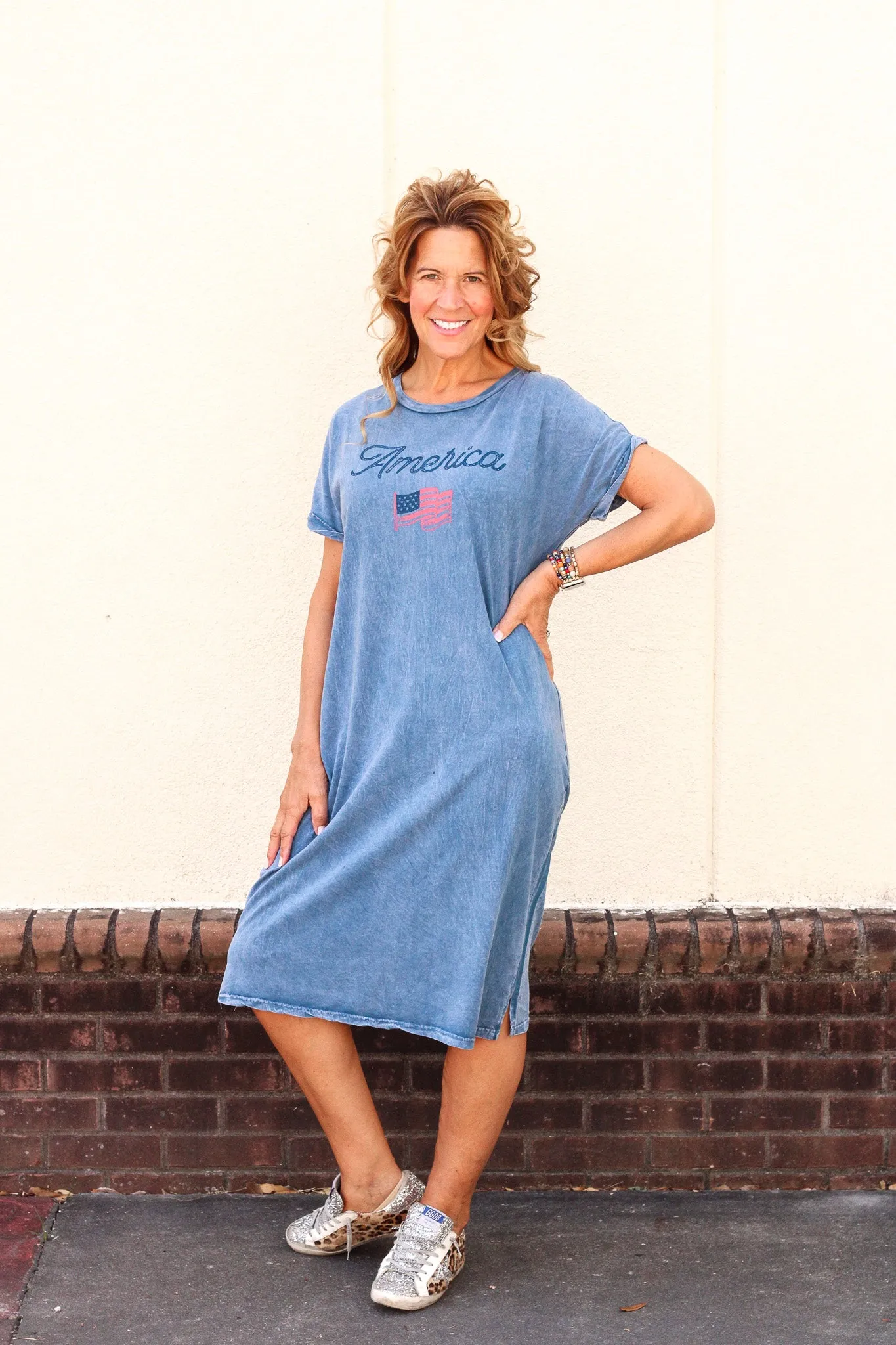 America Tee Dress