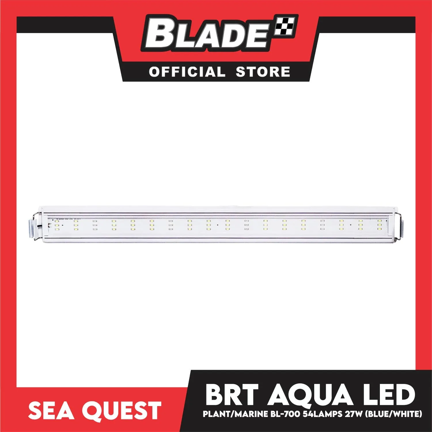 Aqua Sea Quest Product BRT Aqua Plant Marine (Blue/White) BL-700 70cm Lamp Size, 70-80cm Aquarium Size, Lamp Bead 54, 27W Power (30-35 Gallon)