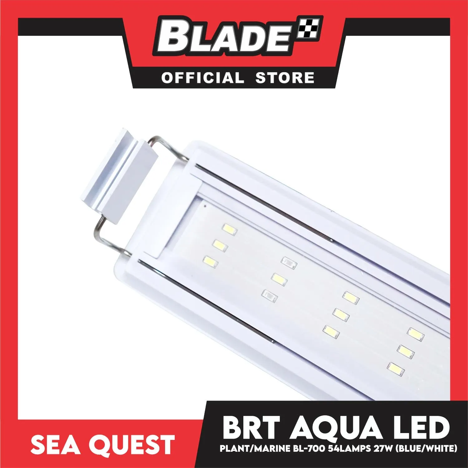Aqua Sea Quest Product BRT Aqua Plant Marine (Blue/White) BL-700 70cm Lamp Size, 70-80cm Aquarium Size, Lamp Bead 54, 27W Power (30-35 Gallon)