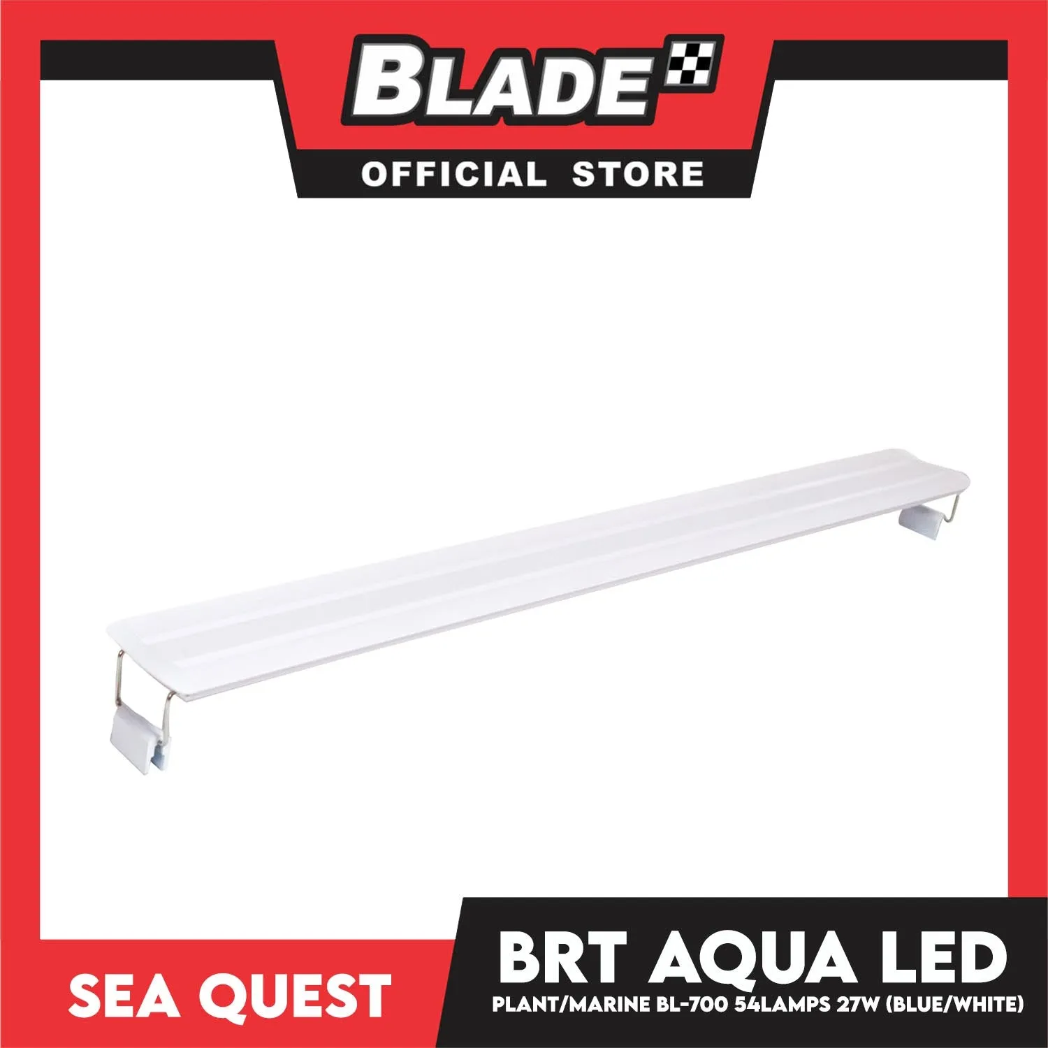 Aqua Sea Quest Product BRT Aqua Plant Marine (Blue/White) BL-700 70cm Lamp Size, 70-80cm Aquarium Size, Lamp Bead 54, 27W Power (30-35 Gallon)