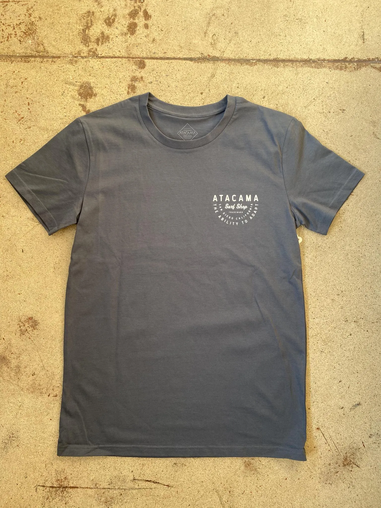 ATACAMA "LA DUNA"  PETROL BLUE TEE X AUSTIN LANE SALE