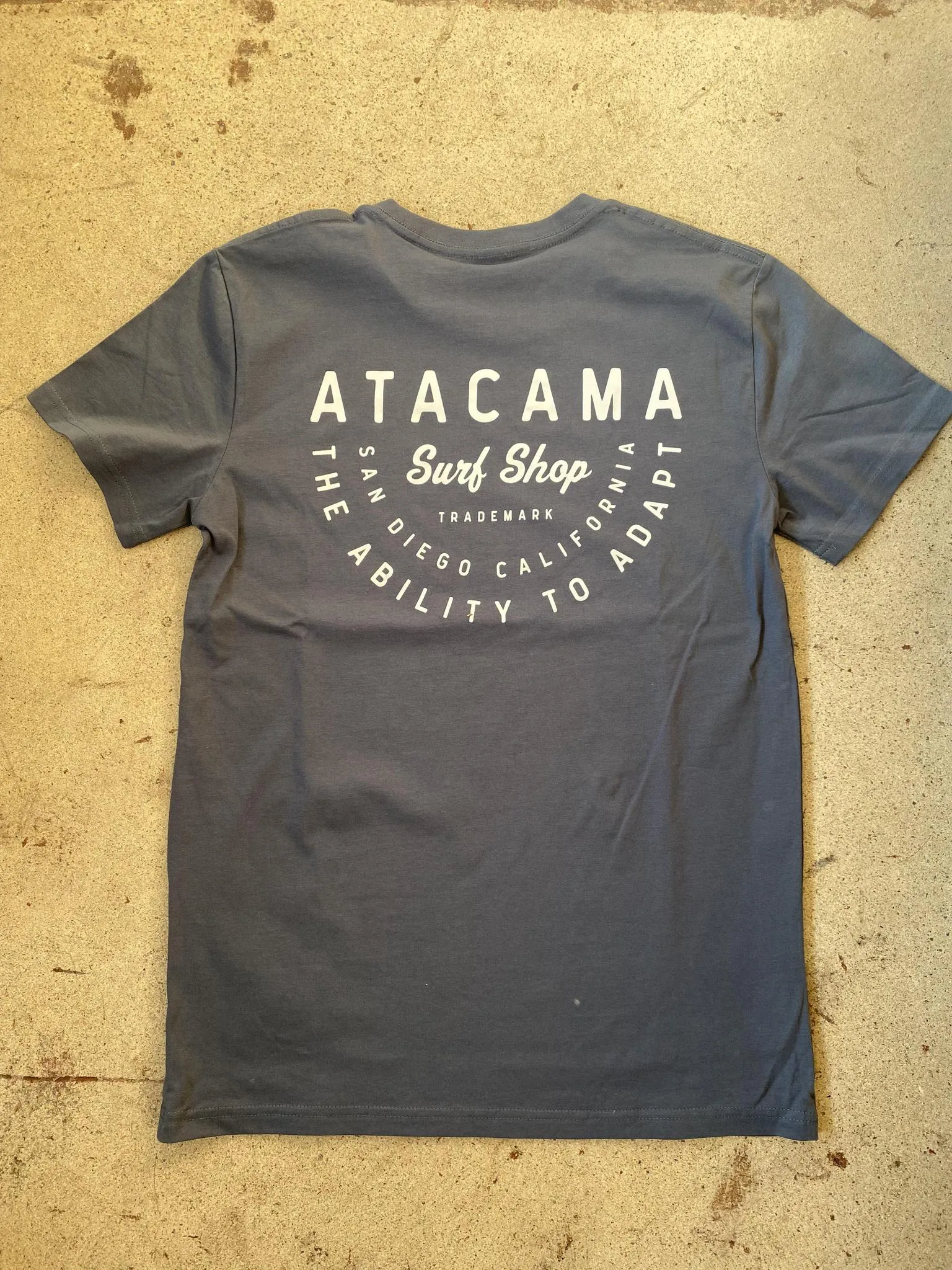 ATACAMA "LA DUNA"  PETROL BLUE TEE X AUSTIN LANE SALE