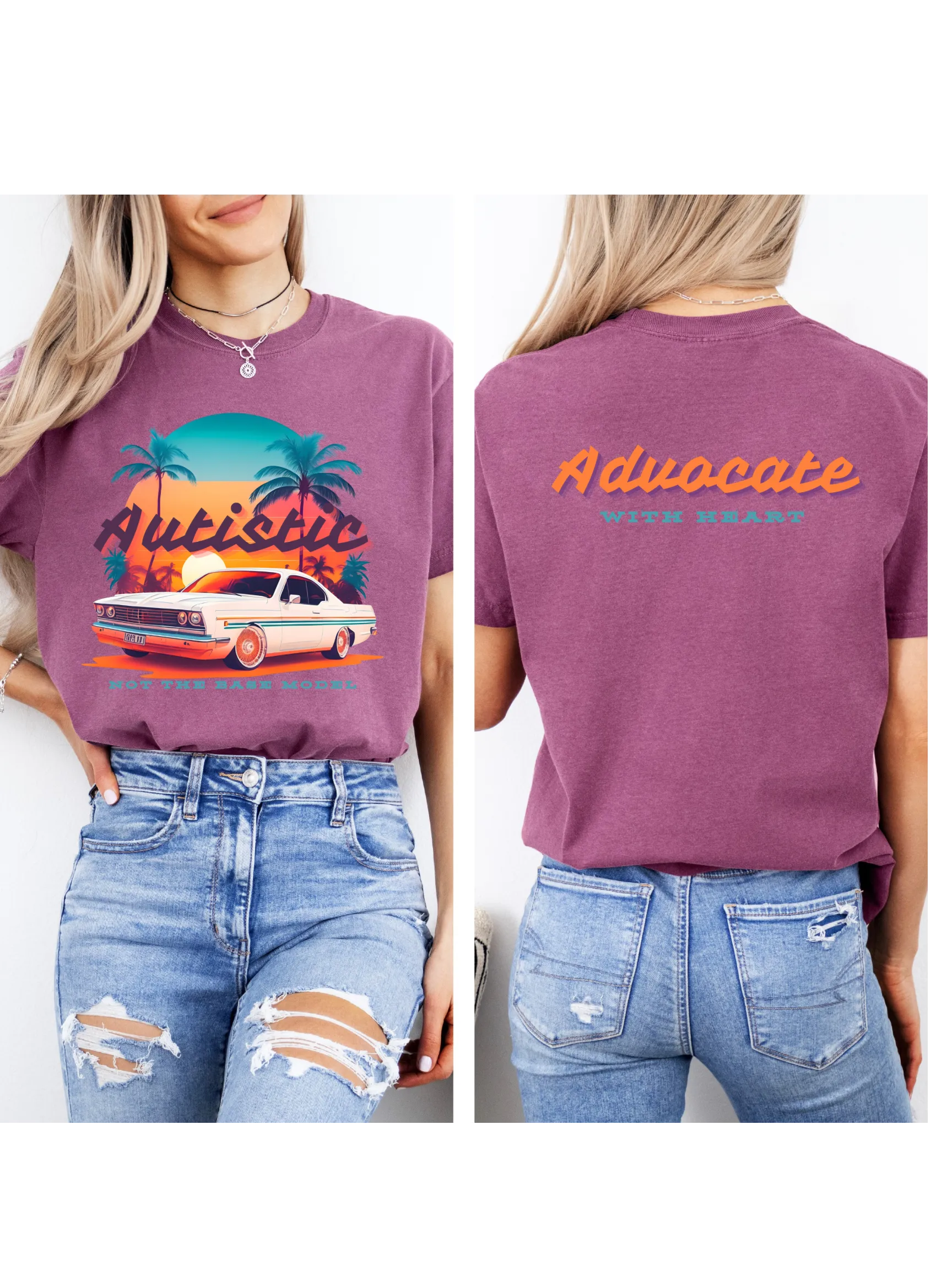 Autistic - not the base model Tee