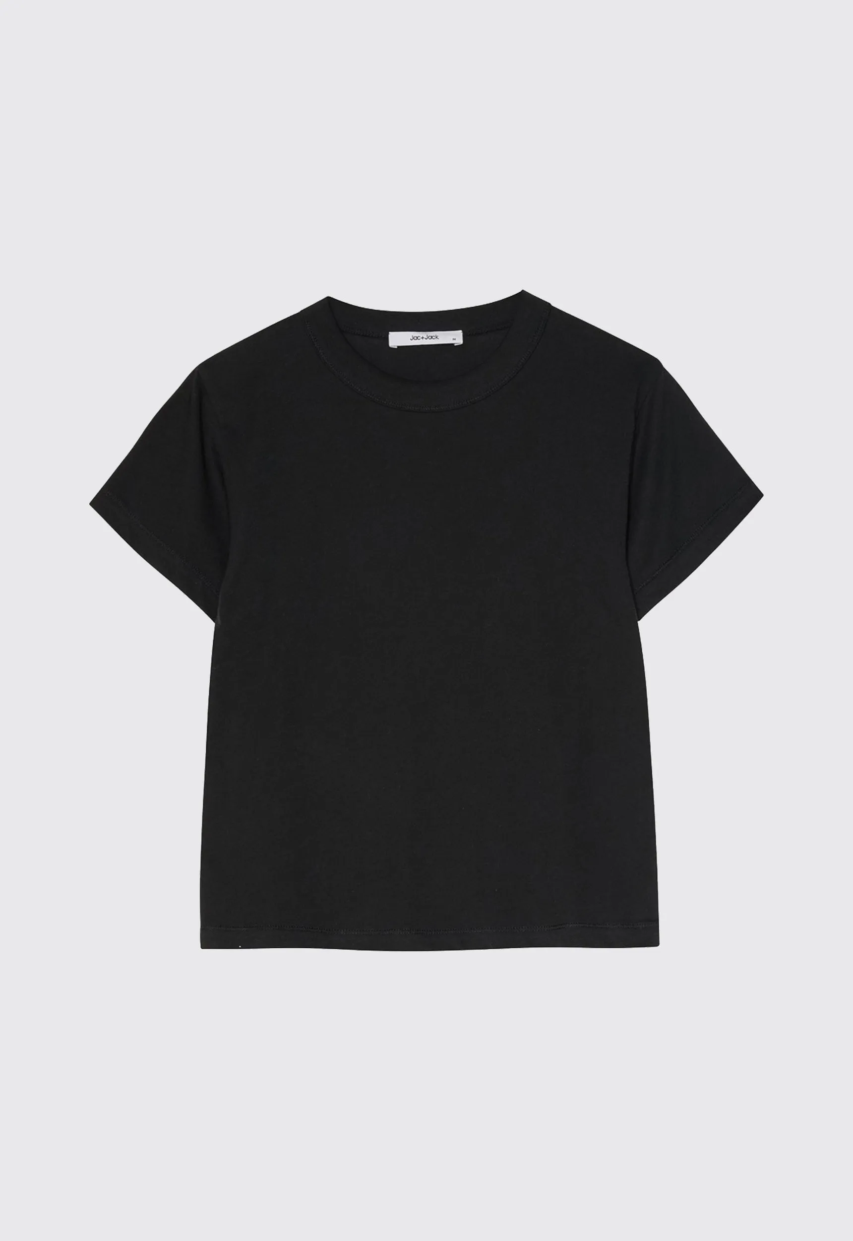 Baby Cotton Tee - Black