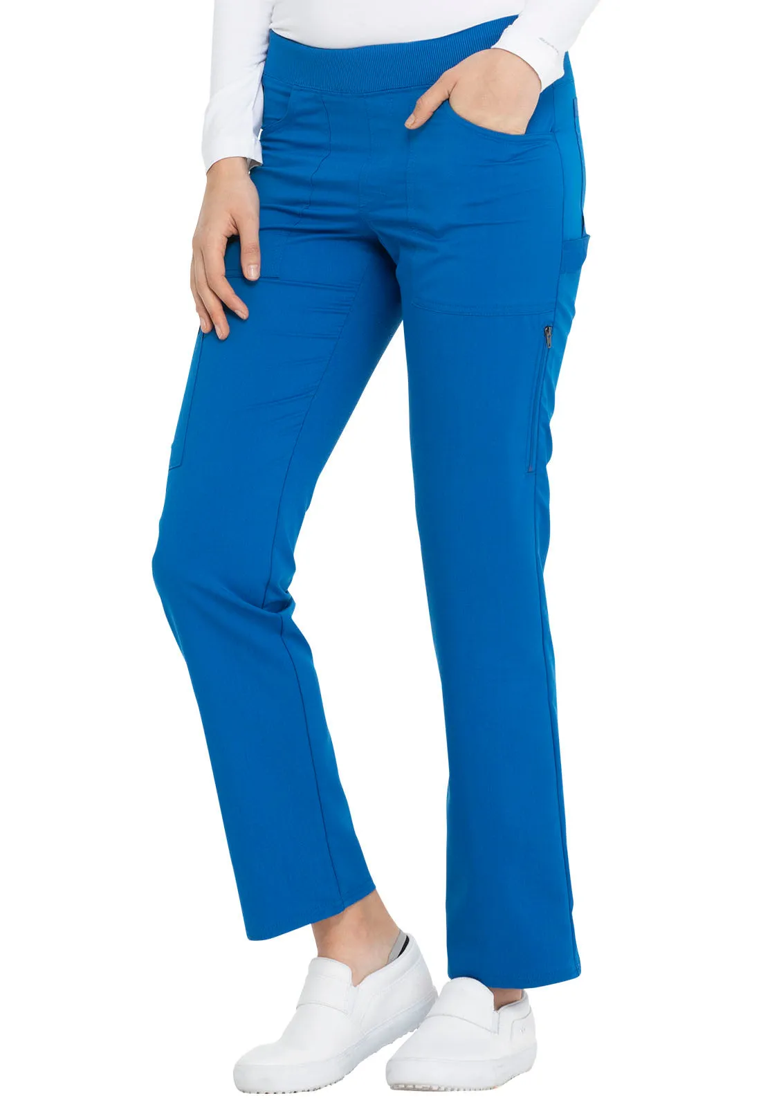 Balance DK135 Mid Rise Tapered Leg Pull-on Pants Royal