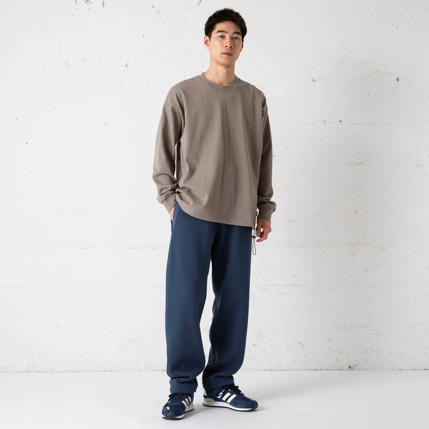 BARNS OUTFITTERS | バーンズ アウトフィッターズ　WIDE TAPERED PANTS