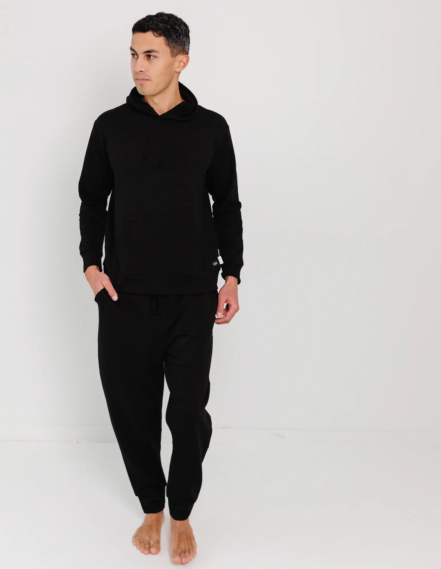 Basic Black Men's Joggers
