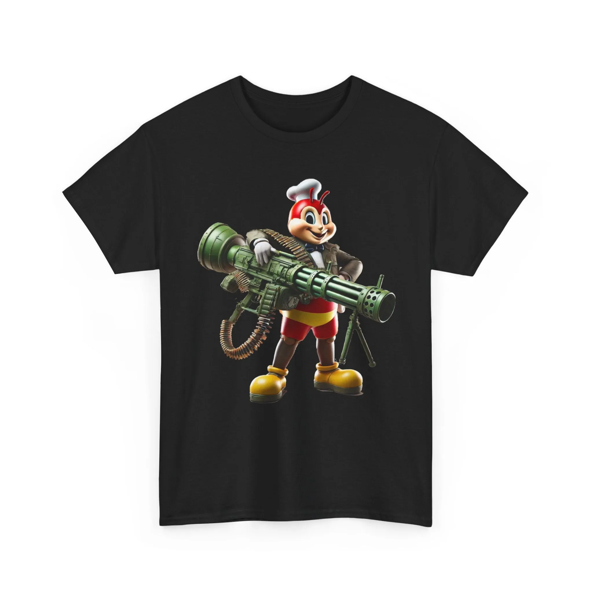 Bee Gun Unisex Heavy Cotton Tee