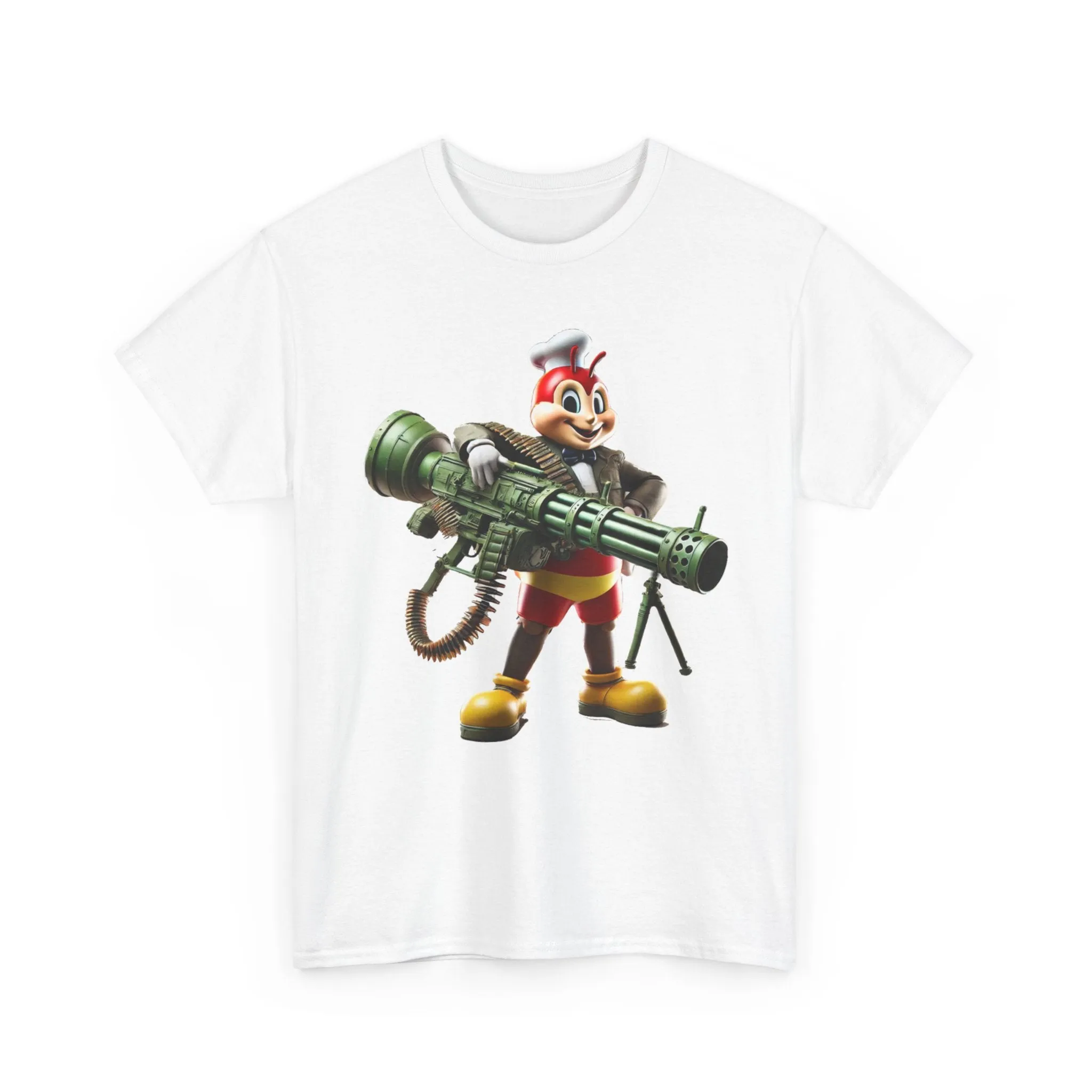 Bee Gun Unisex Heavy Cotton Tee