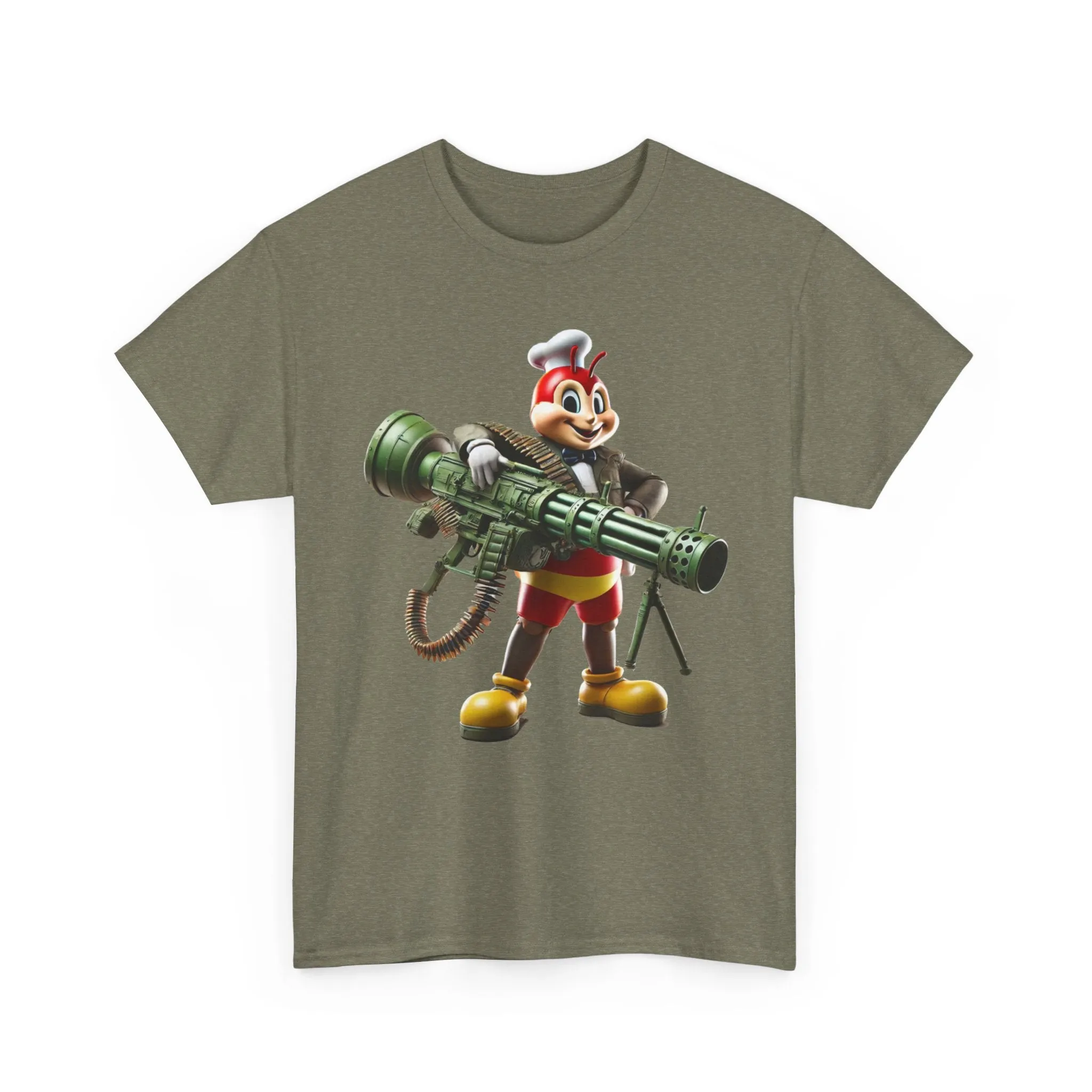 Bee Gun Unisex Heavy Cotton Tee