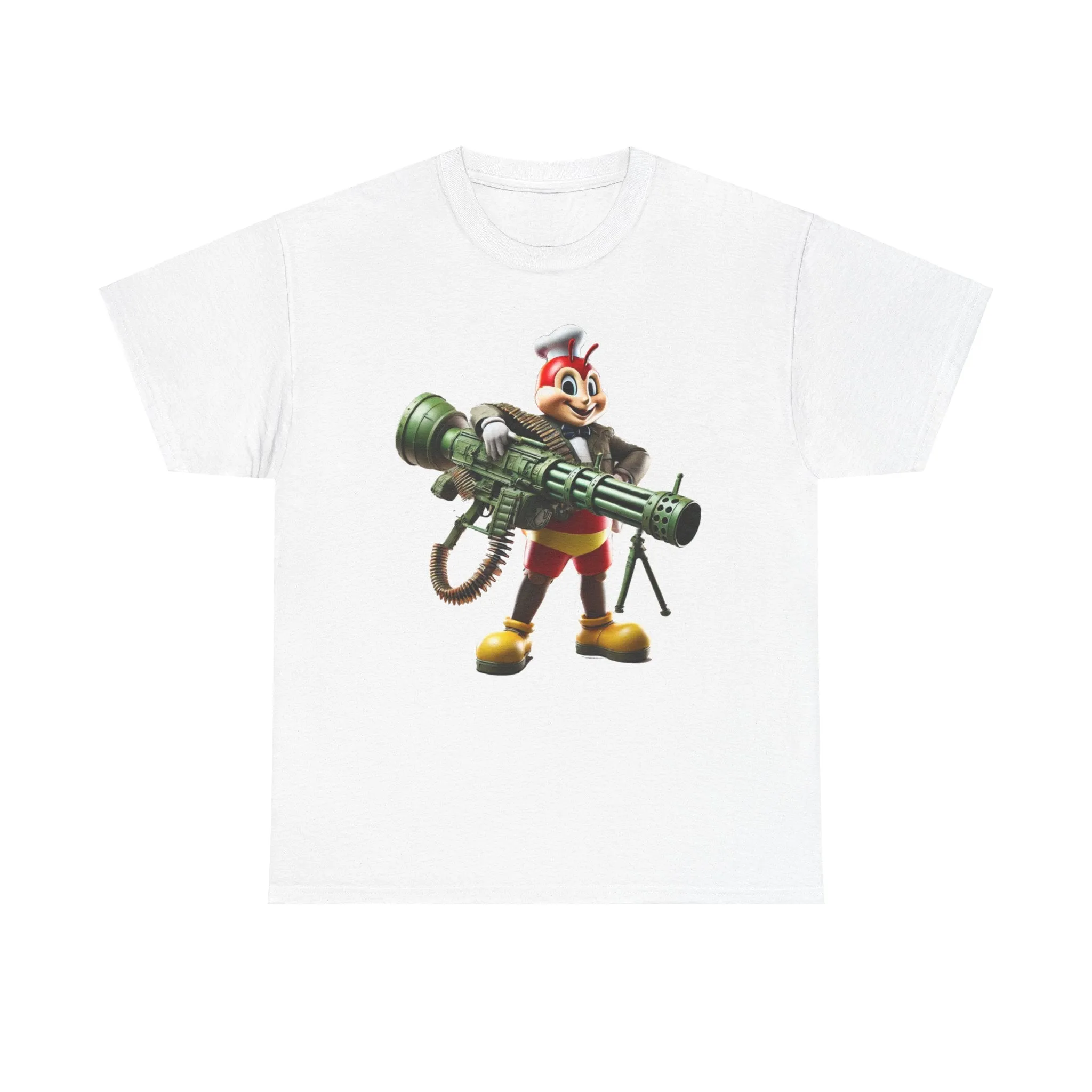 Bee Gun Unisex Heavy Cotton Tee