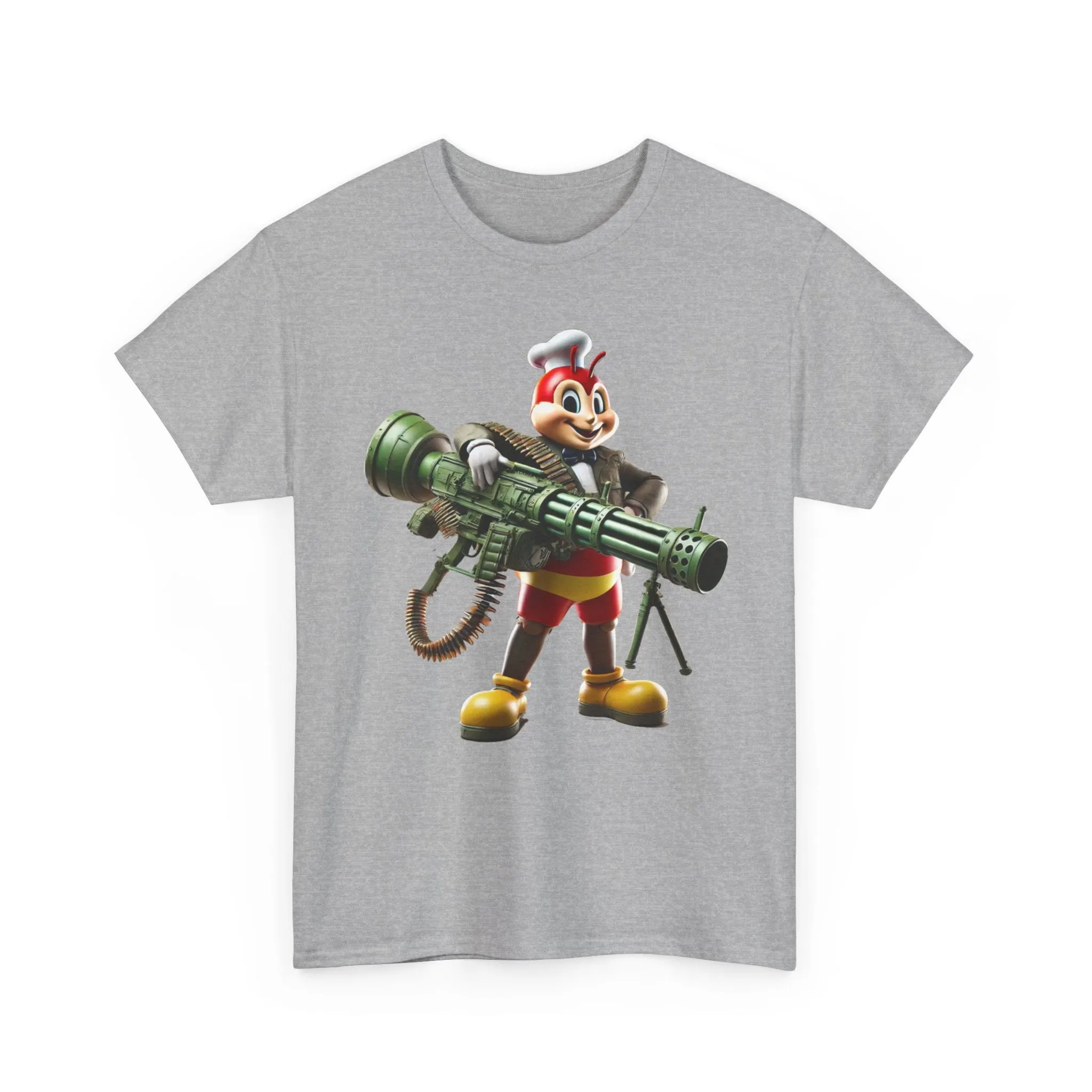 Bee Gun Unisex Heavy Cotton Tee