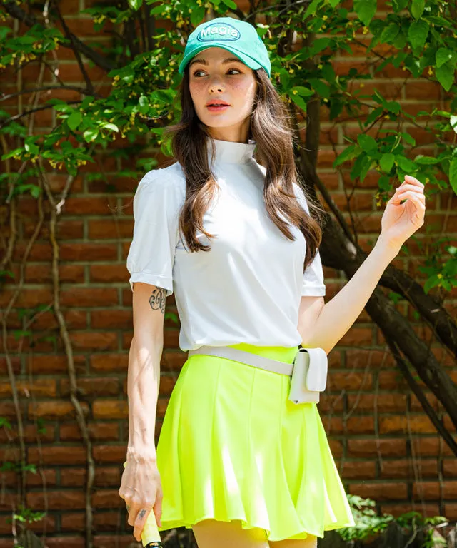 BENECIA 12 Functional Puff Short Sleeve - White