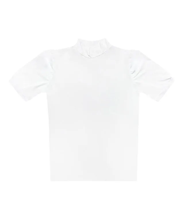 BENECIA 12 Functional Puff Short Sleeve - White